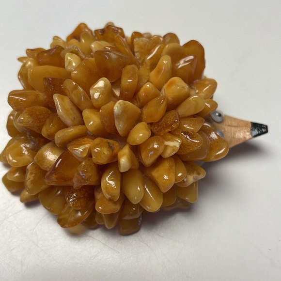 Amber figurine hedgehog - Picture 2 of 6